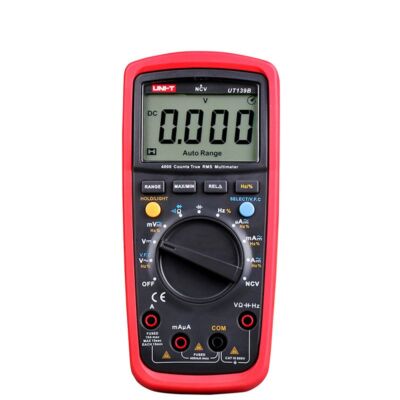 Multimeter Digital True RMS Auto Range Durchgang Kapazität Frequenz 10A 600V