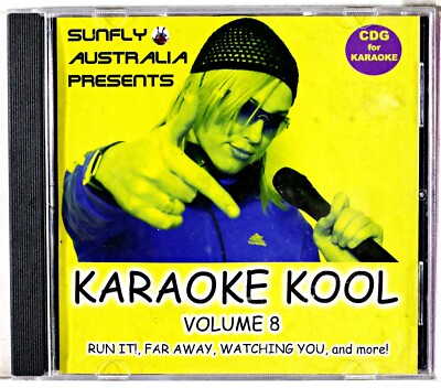 Karaoke Kool Volume 8 - CD PreOwned Sunfly Australia CDG