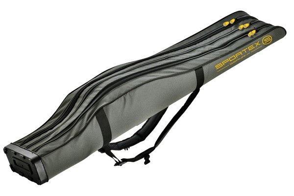 Sportex Tasche 3 FäCher F Mont. Ruten Angeltasche 303159 Futteral Rutenfutteral-image