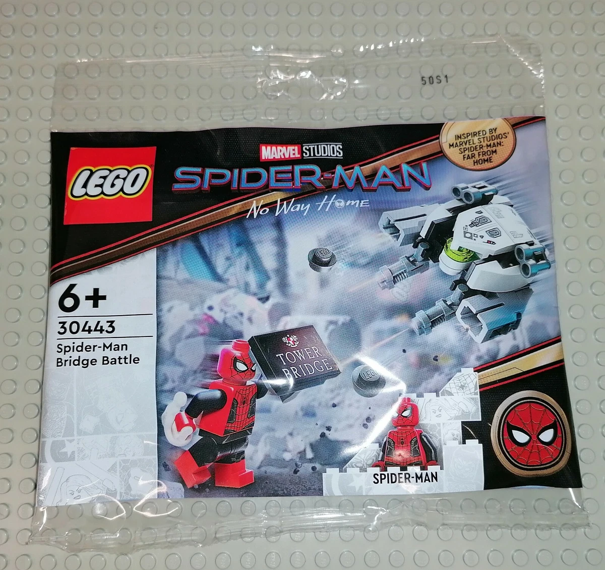 LEGO 30443 Super Heroes - Spider Man Brückenduell Polybag - Bridge Battle Marvel