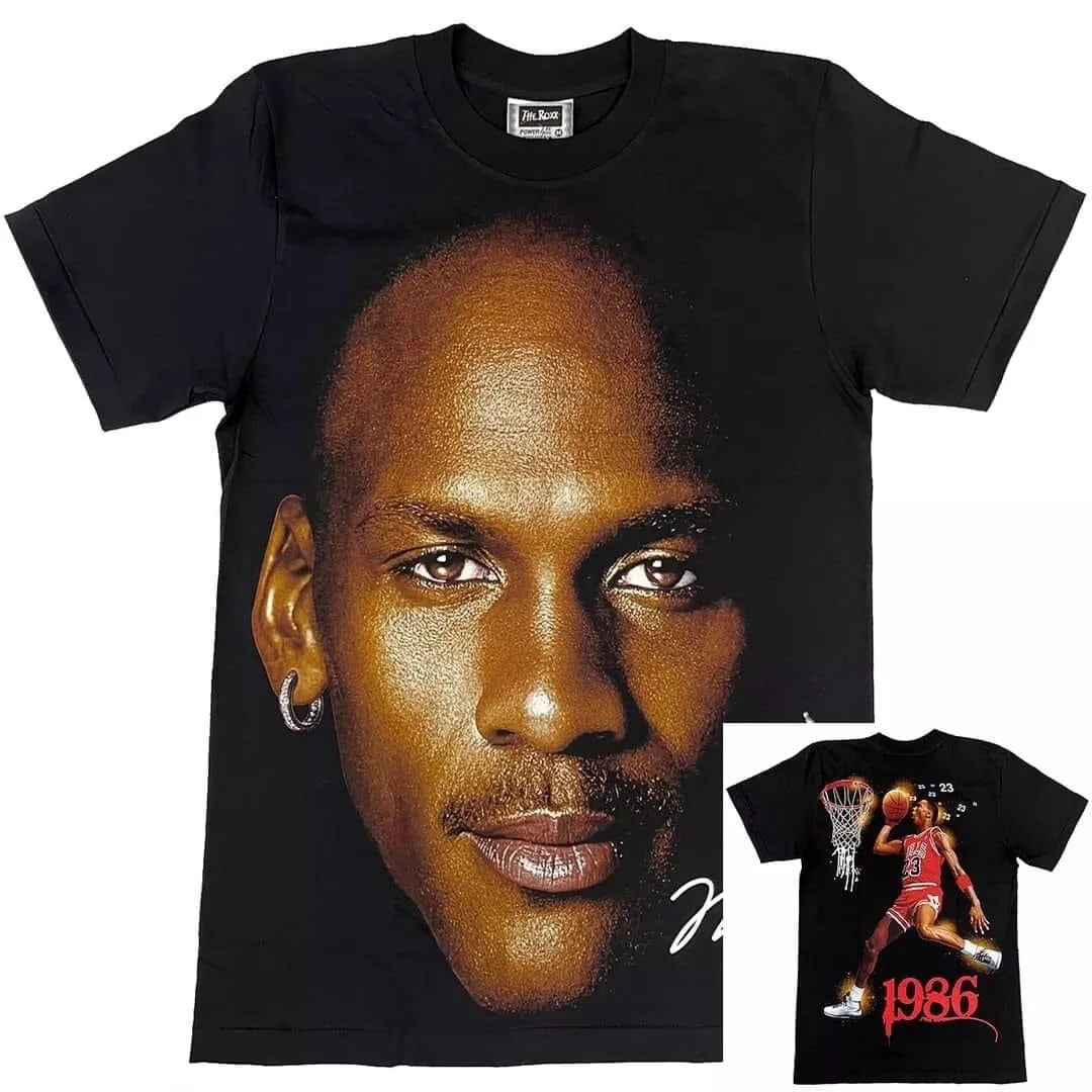 The Roxx Brand tShirt MJ Face Big Print