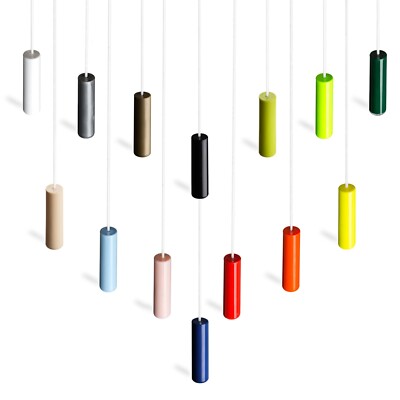 Zugschnur Schnur, Verbinder und ergonomischer Griff. Doppelpack. Helle lustige Farben.