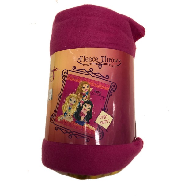Bratz Genie Magic Fleece Throw Blanket 50" x 60" eBay