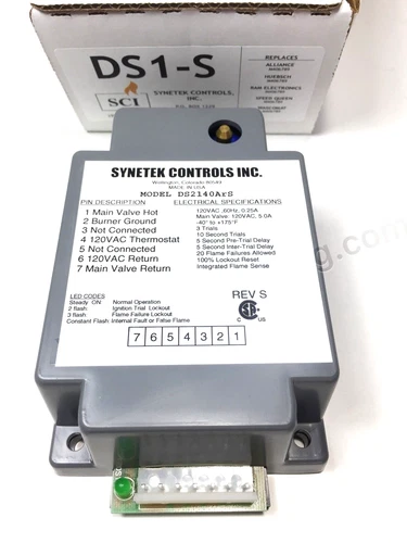DS1-S SYNETEK  IGNITION BOX 110V REPLACES M406789 / GEM-789, MODEL: DS2140ARS