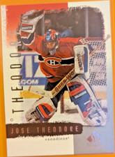2000-01 SP Authentic #46 Jose Theodore
