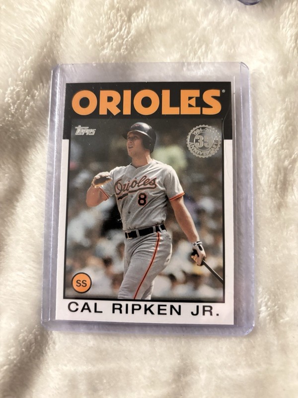 Cal Ripken Jr. #86B-41 2021 Topps 1986 35th Anniversary Baltimore Orioles
