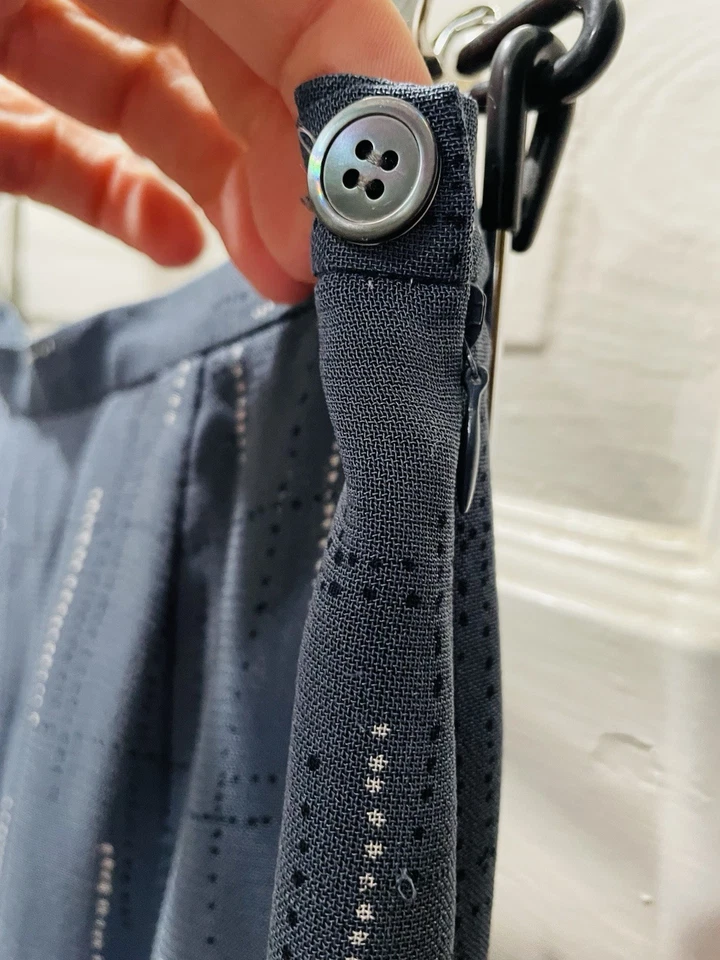 Due Per Due 100% Silk Pants, Size 12 - Image 3 of 4