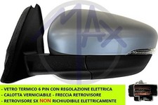 SPECCHIO SPECCHIETTO RETROVISORE ELETTRICO SINISTRO PER FORD KUGA 2020 IN POI