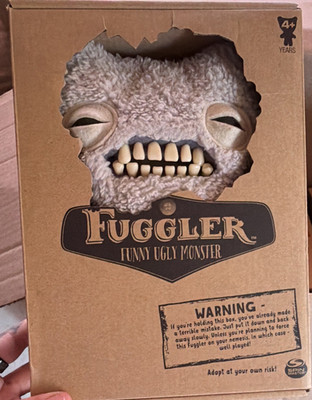 Fuggler Funny Ugly Monster -Munch Munch (Red Eyes/Grey) Retired