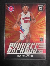 2024-25 Donruss Optic #15 Ron Holland II Express Lane Pistons Rookie RC