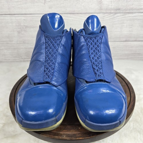 Air Jordan 16 x Trophy Room Retro French Blue Sneaker Size 11.5 - Picture 2 of 13