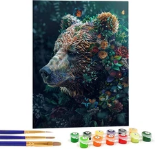 Paint by Numbers Kit DIY Canvas Painting Set for Adults Kids Home Decor Gift DIY