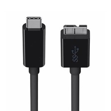 3FT USB-C to USB 3.0 Micro-B Cable, External Portable Hard Drive Cable Compat...