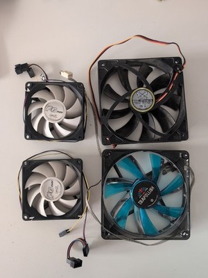 Gehäuselüfter Set Scythe, Enermax, Artic Cooling 120mm 80mm
