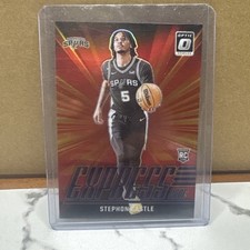 2024-25 Panini Donruss Optic - Express Lane Stephon Castle #1 Purple Prizm (RC)