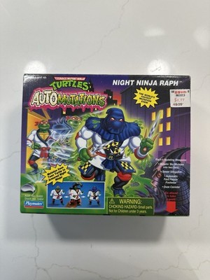 Night Ninja Raph TMNT Auto Mutations Playmates Figure NEW MISB SEALED