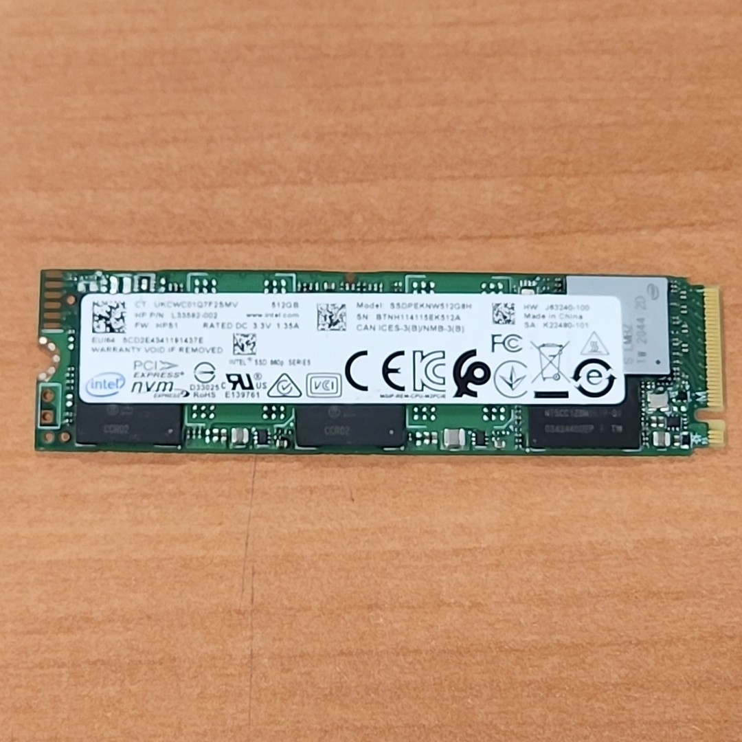 SSDPEKNW512G8H - Intel 512gb SSD Hard Drive Module for sale online