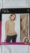 Heidi Klum Pullover Esmara Größe S 36 38 Beige Rollkragen Neu