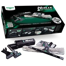 Unger ErgoTec Ninja 6in1 Glasreinigungsset Komplettset AKN15