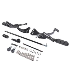 Forward Controls Foot Pegs Levers Linkages For Sportster XL883 1200 04-13 Front