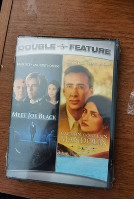 Meet Joe Black/Captain Corellis Mandolin (DVD, 2008, 2-Disc Set) NEW SEALED