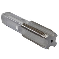 1"-8 UNC High Speed Steel Left Hand 4 Flute Plug Tap, Pack of 1