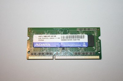 Arbeitsspeicher DDR3L RAM  - ADATA- 4GB 1Rx8 PC3L-12800S-11-11-B2