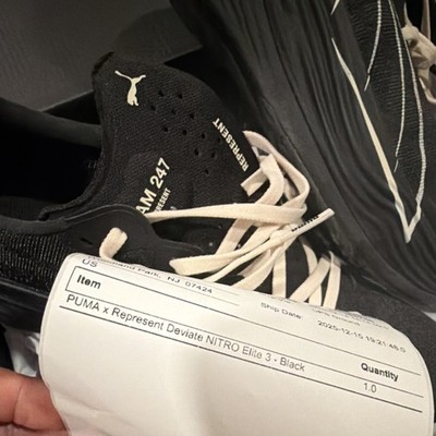 PUMA x Represent Deviate Nitro Elite 3 Ultraweave Black Alpine