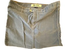 GAP Jeans Women s Blue Cordaroy Skirt Size 10 FREE SHIPPING