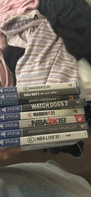 Sony PS4 Slim Black Console DualShock 4 HDMI Wi-Fi + Games 