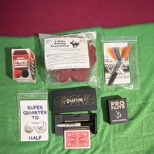 Sharpie Magic Trick Set Quantum Pen, Pro Flite Ring, Sponge Balls, Super Quarter