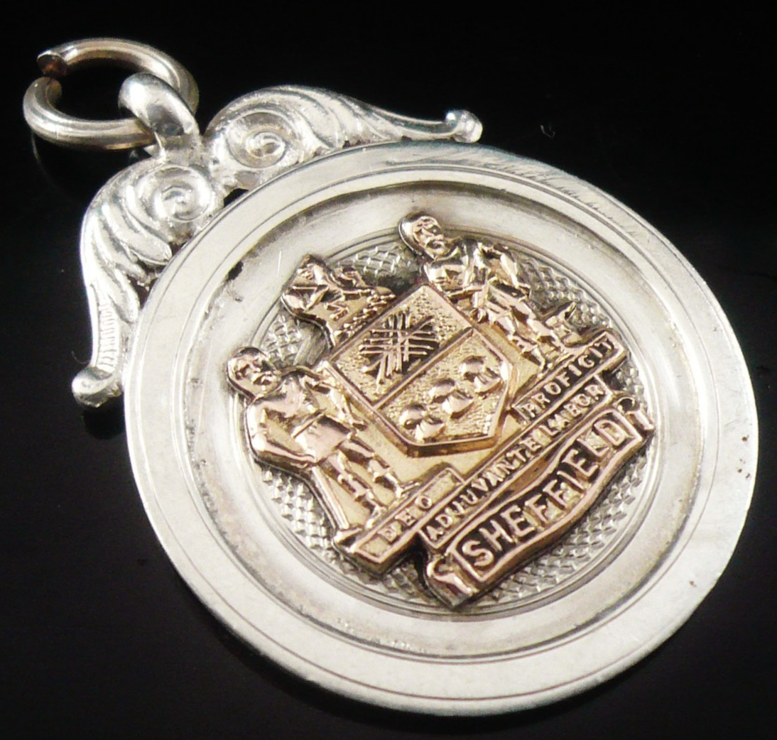 Sterling Silver Gold Pocket Watch Fob