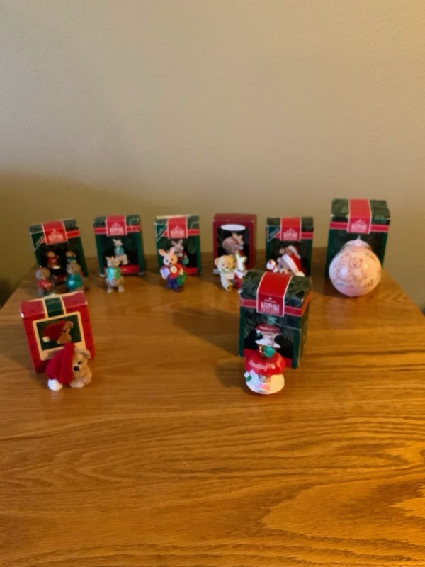 Hallmarks Christmas Keepsake Ornaments: Mom And Dad, Mom To Be, Dad To Be, Etc.