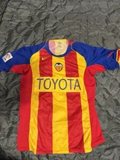 Nike Valencia C.F. 2004/05 Away Football Soccer Jersey XL *Vintage*