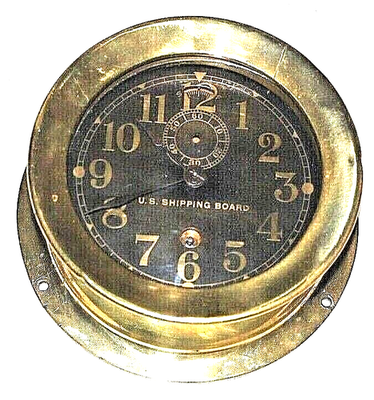 インテリア時計 Seth Thomas US MARITIME COMMISSION Seth Thomas U.S. Shipping Board Clock Circa 1930's | eBay