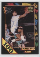 1992 Wild Card Collegiate 100 Stripe Robert Smith #81 0nr3