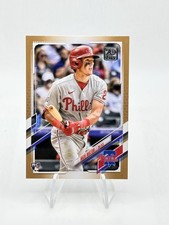 2021 Topps Update Nick Maton Rookie #US251 Gold Philadelphia Phillies #/2021 SP
