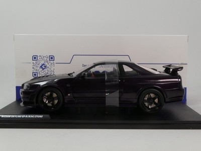 Solido Nissan Skyline GT-R (R34) Midnight Purple 1999 1:18 S1804311