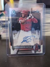 2025 Bowman Kevyn Castillo 1st Bowman On Card Chrome Auto RC Rookie #CPAKC 