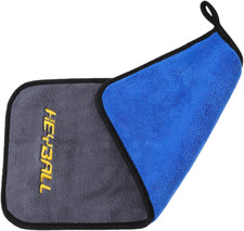 Premium Billiard Cue Cleaning Towels 2  Pack, 16"X8" 800 GSM Microfiber Cloth   U