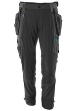 Mascot Advanced BLACK work trousers *MEASURES maximum 39W x 31L* £203.54rrp NEW