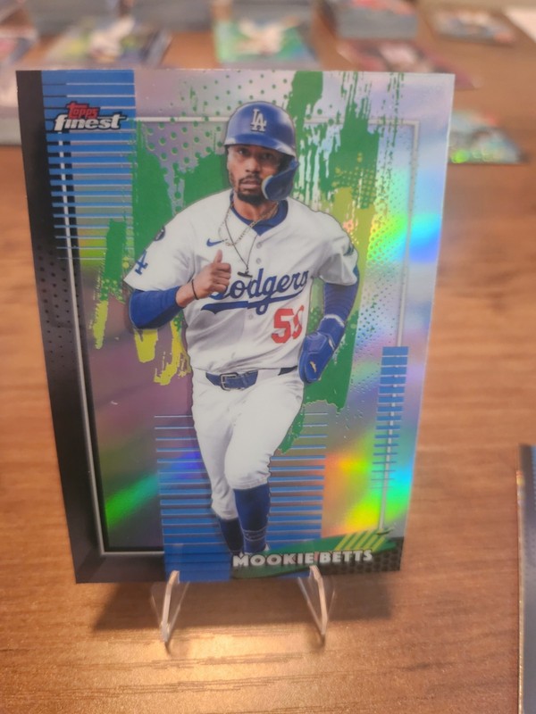 2026 Topps Finest Mookie Betts Refractor Los Angeles Dodgers 