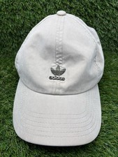 Adidas Originals Dad Hat Beige Adjustable Trefoil Logo Baseball Cap