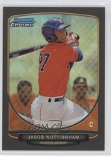 2013 Bowman Draft Picks Chrome Black Refractor 19/35 Jacob Nottingham 0p8