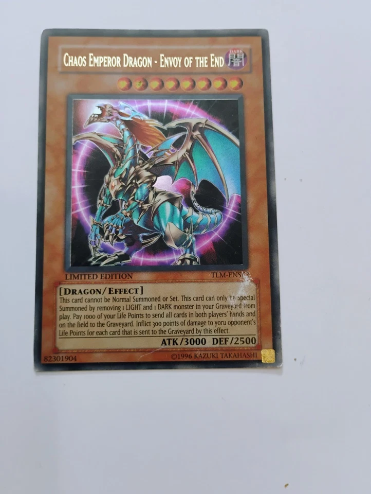 CHOAS EMPERADOR DRAGÓN-ENVIADO DE LOS MUERTOS ¡Yu-Gi-Oh! TCG Card of Demise Duel Power Foto 4 de 4