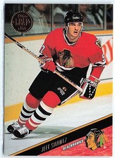 1993-94 Leaf #405 Jeff Shantz Chicago Blackhawks