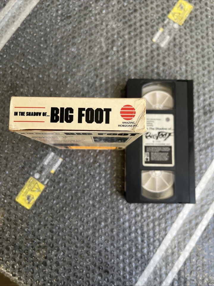 IN THE SHADOW of BIGFOOT 1988 vhs Ivan Marx ORIGINAL AMAZING HORIZONS Vhtf - Image 4 of 4
