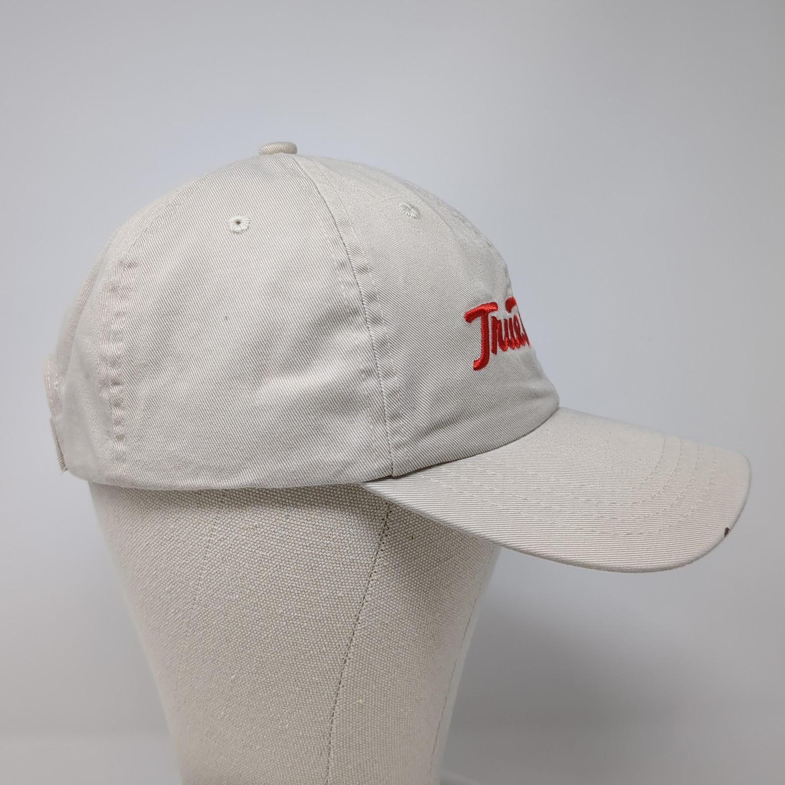 True Value Strapback Baseball Cap Beige One Size … - image 5