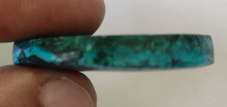 58,40 quilates. Piedra preciosa suelta de cabujón ovalado de turquesa de... - Imagen 3 de 4