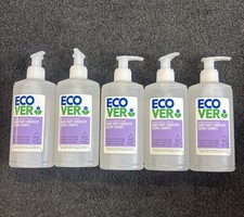 Ecover Hand Wash Hand Soap Fresh Lavender & Aloe Scent 250ml x 5 11.99 per litre